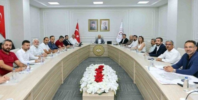 Adıyaman meydan ve çevresi kentsel düzenleme projesi masaya yatırıldı
