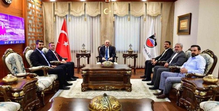 MÜSİAD Diyarbakır heyeti Vali Zoroğlu ile kenti kalkındırma hedeflerini masaya yatırdı
