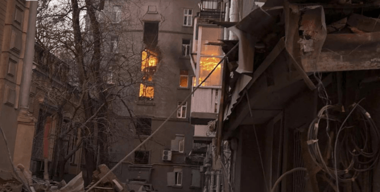 Rusya'dan Kiev'e İHA saldırısı: 1 ölü, 6 yaralı