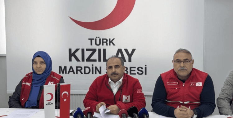 Türk Kızılay Mardin Şubesi 2024 yılı çalışmalarını değerlendirdi