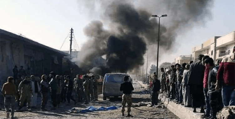 Tel Rıfat'ta bomba yüklü araçla saldırı: 6 yaralı