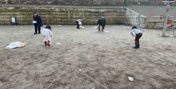 Miniklerden çevreci davranış
