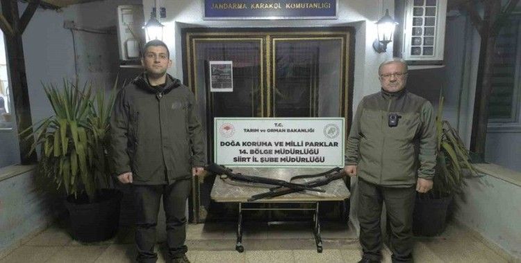 Siirt’te kaçak ava 26 bin lira ceza