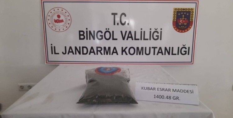 Bingöl’de uyuşturucu madde ve tüfek ele geçirildi