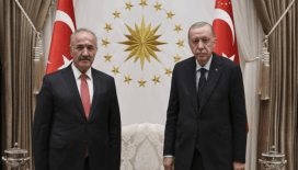 Cumhurbaşkanı Erdoğan, MGK Genel Sekreteri Hacımüftüoğlu'nu kabul etti