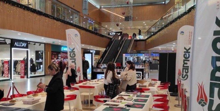 Alışveriş merkezlerine SAMEK tanıtım noktaları açıldı
