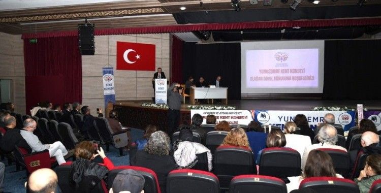 Yunusemre Kent Konseyi olağan genel kurulu toplantısı yapıldı
