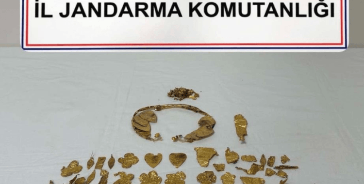 Denizli'de Hellenistik döneme ait diadem ele geçirildi