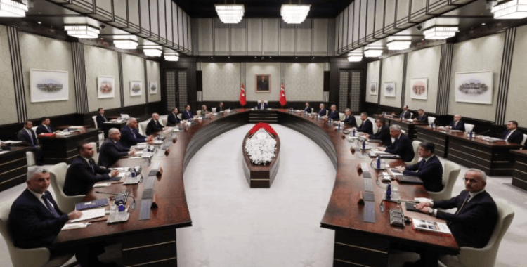 Kabine bugün Beştepe'de toplanacak