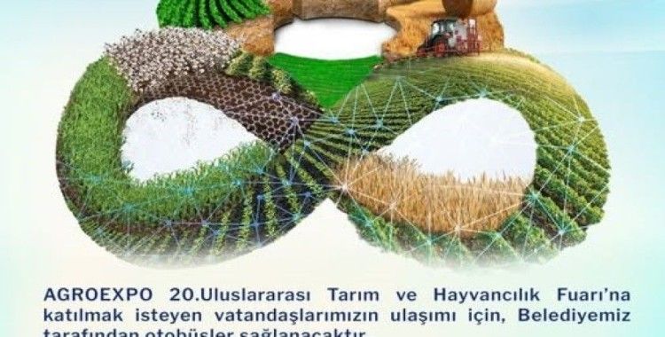 Tavas Belediyesinden üreticileri İzmir tarım fuarına götürüyor
