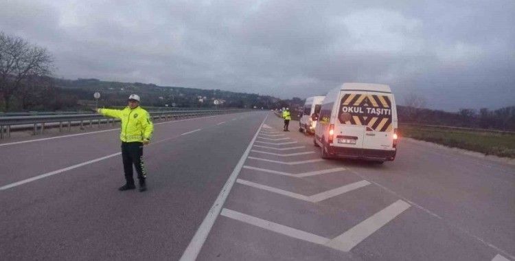 Sinop’ta polis denetimleri
