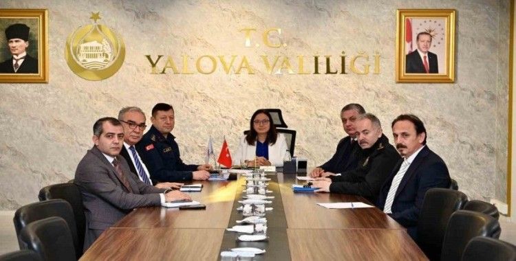 Yalova’da baraj güvenliği toplantısı
