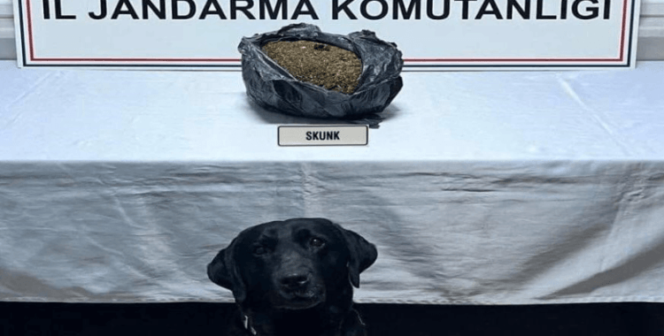 Otomobilde kaputun altında gizlenmiş bin 70 gram uyuşturucu ele geçirildi