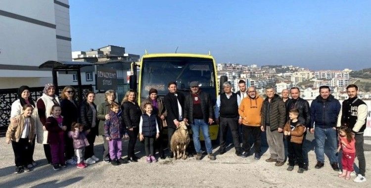 Yeni otobüs seferi başlayınca muhtar koç kesti
