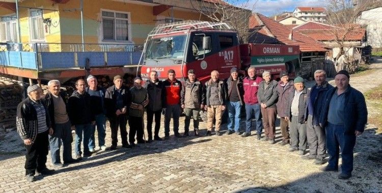 Yığılca’da orman köylüsüne yangın eğitimi