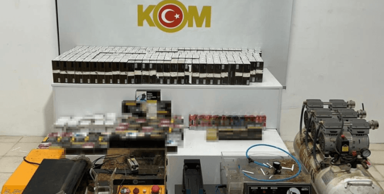 Samsun'da kaçak sigara ve tütün operasyonu