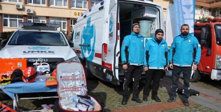 Sinop’ta deprem bilgilendirme ve arama kurtarma sergisi
