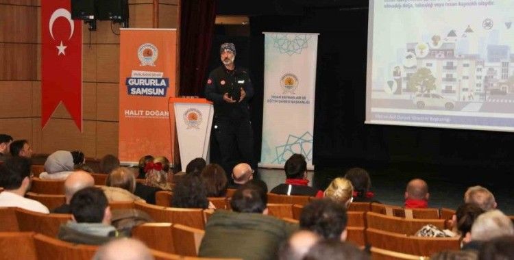 Büyükşehir arama kurtarma ekibinden 6 Şubat anma programı

