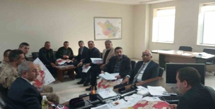 Siirt’te av dönemi komisyonu toplantısı
