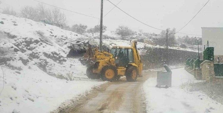 Mudanya Belediyesi’nden kar mesaisi
