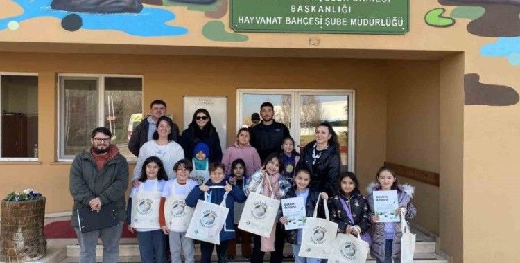 Hayvanat Bahçesi minik misafirlerini ağırladı
