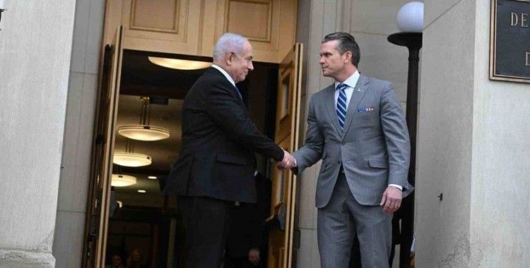 ABD Savunma Bakanı Hegseth, İsrail Başbakanı Netanyahu’yu Pentagon’da ağırladı

