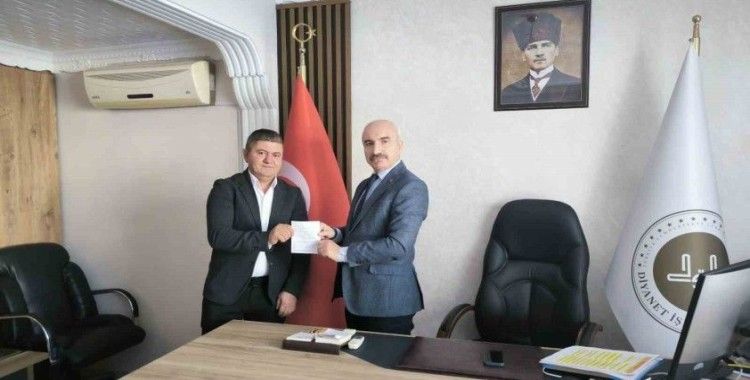 Gediz’de Kur’an Kursu inşaatına destekler devam ediyor
