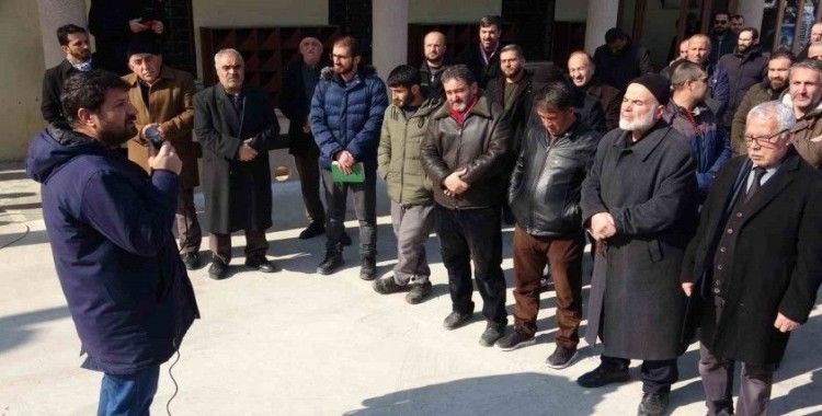 Trump’ın Gazze açıklaması Van’da protesto edildi
