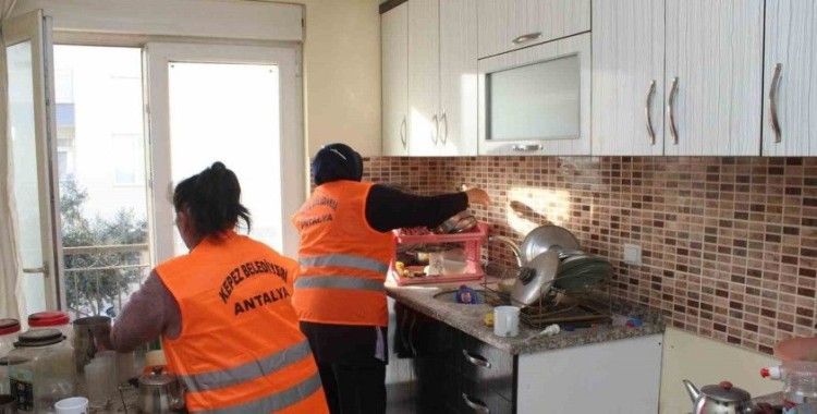 Yalnız yaşayan vatandaşın yaşam şartları iyileştirildi
