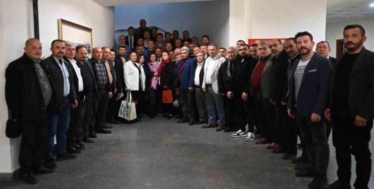 Başkan Çerçioğlu, Nazillili muhtarlarla görüştü
