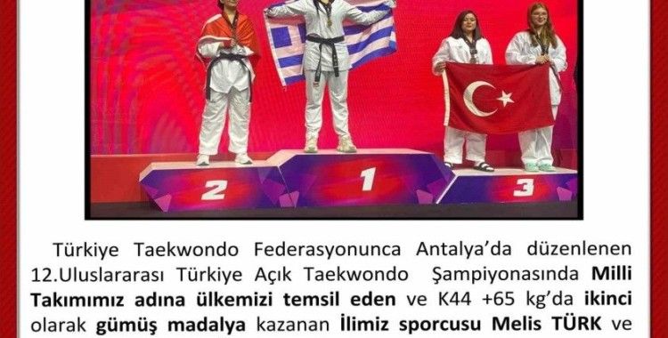 Vali Aktaş derece yapan Uşaklı sporcuyu kutladı
