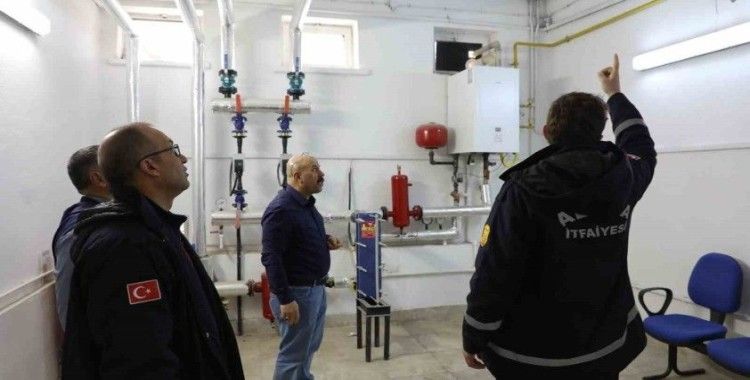 Alaca Belediyesi yangın tedbirlerini inceledi
