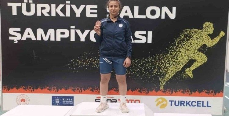 Gülnaz Çetin’den güllede 3.’lük
