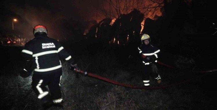 Bursa itfaiyesi, Ocak ayında bin 234 olaya müdahale
