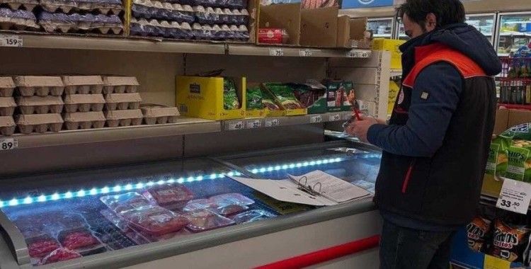 Diyadin İlçe Tarım Müdürlüğü ekipleri gıda satış yerlerini denetledi