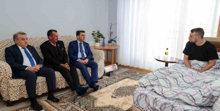 2024 yılında gazi olan Aydın’a anlamlı ziyaret
