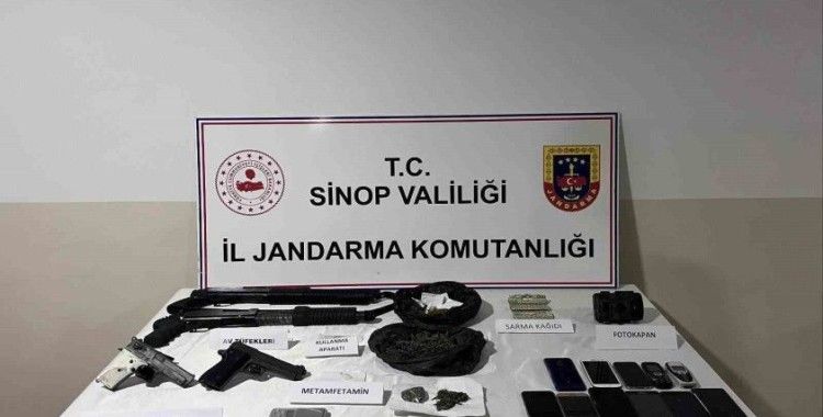 Sinop’ta uyuşturucu operasyonu: 2 gözaltı
