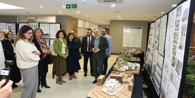 Geleceğin mimarlarının fikirleri sergileniyor
