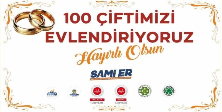 Malatya’da 100 çiftin nikahı Diyanet İşleri Başkanı ile kıyılacak
