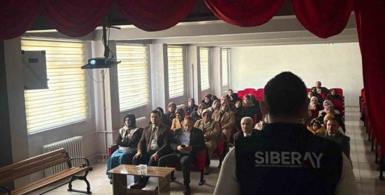 Ağrı’da siber suçlara karşı farkındalık eğitimi verildi
