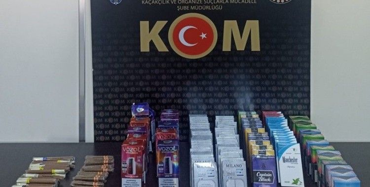 Aydın’da kaçak sigara operasyonu
