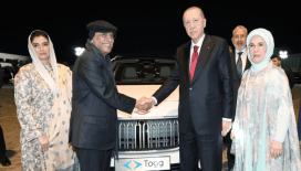 Cumhurbaşkanı Erdoğan'dan Pakistan Cumhurbaşkanı Zerdari'ye Togg hediyesi