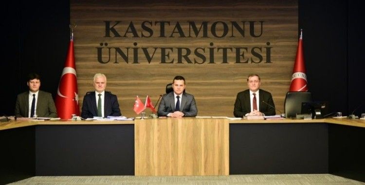 Kastamonu Üniversitesi'nde senato toplantısı gerçekleştirildi