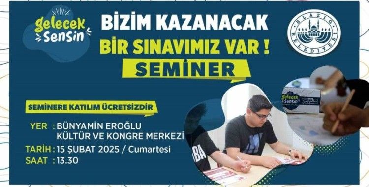 Elazığ'da öğrencilere yönelik ücretsiz seminer