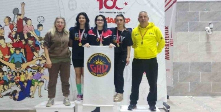 Şampiyonlar yine Gaziantep Kolej Vakfı’ndan çıktı
