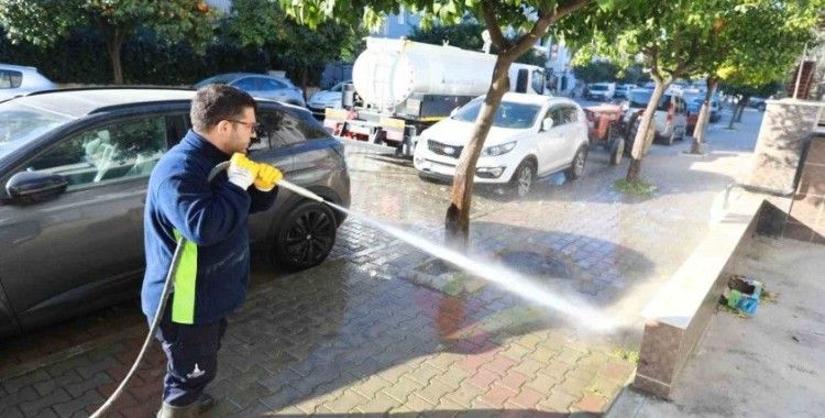 Selçuk sokaklarında temizlik harekâtı
