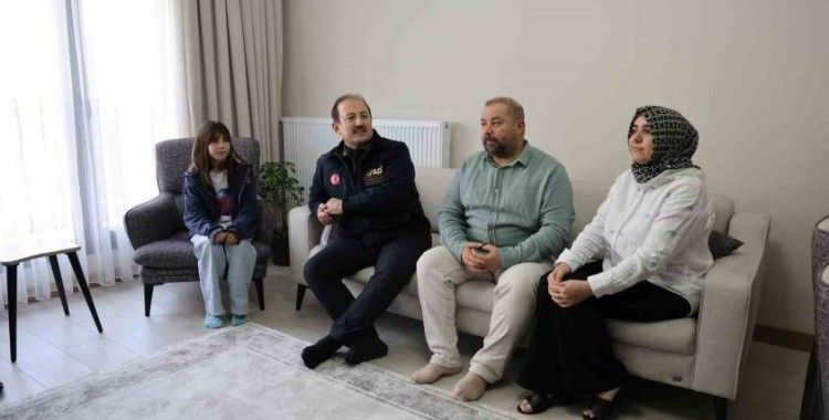 AFAD Başkanı Pehlivan: "Kahramanmaraş’ta 34 bin 600 bağımsız bölüm hak sahiplerine teslim edildi"
