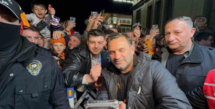 Galatasaray, Rize’de coşkulu karşılama
