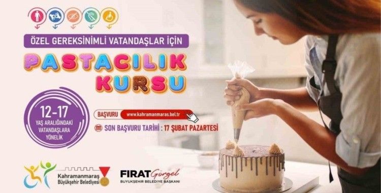 Kahramanmaraş’ta özel şefler bu kurslarda yetişecek
