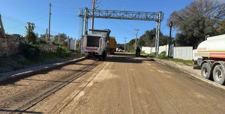 Büyükşehir’den Bodrum’a 28 Milyonluk yol yatırımı
